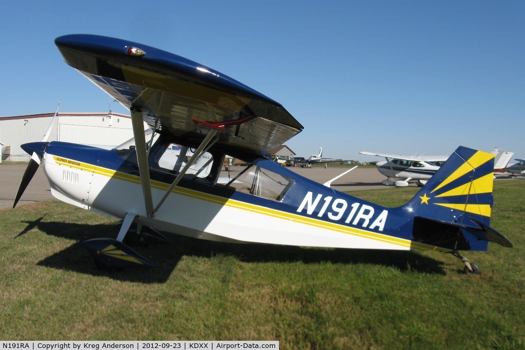 N191RA, 2006 American Champion 7GCAA Citabria C/N 511-2007, 2012 Lac Qui Parle County Airport Fly-in