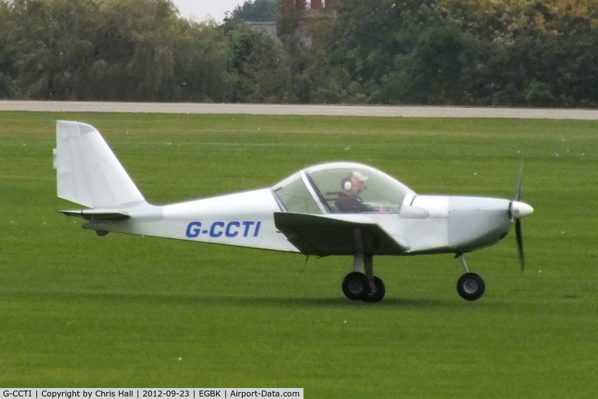 G-CCTI, 2004 Cosmik EV-97 TeamEurostar UK C/N 2009, at Sywell Aerodrome