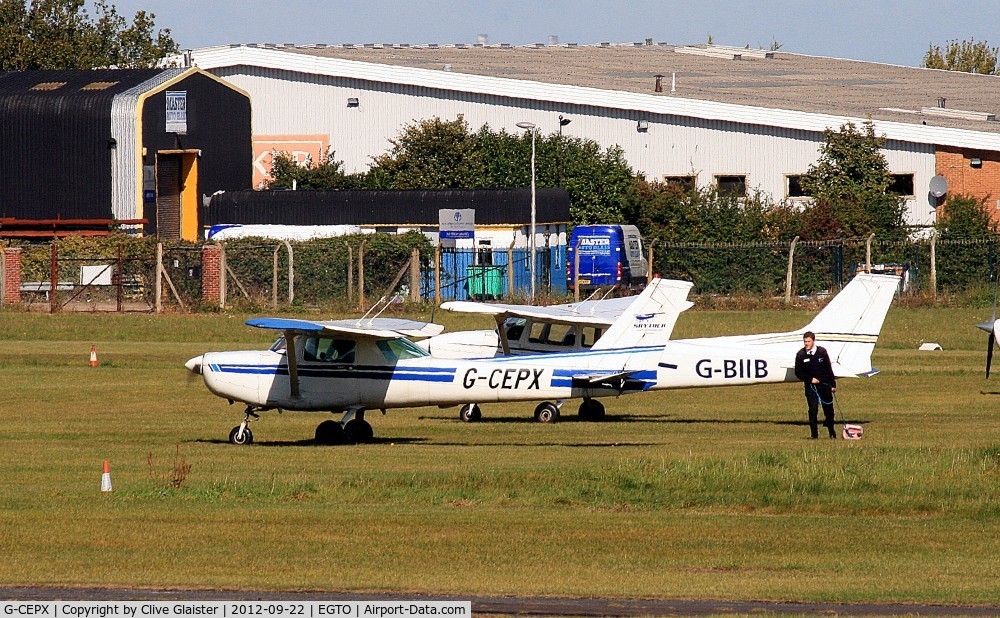 G-CEPX, 1983 Cessna 152 C/N 152-85792, Ex: N94808 > G-CEPX - Originally owned to and currently with, Cristal Air Ltd in June 2007.