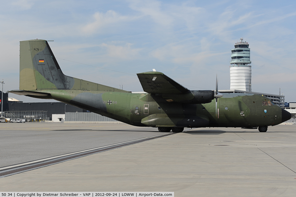 50 34, Transall C-160D C/N D56, German Air Force C160 Transall
