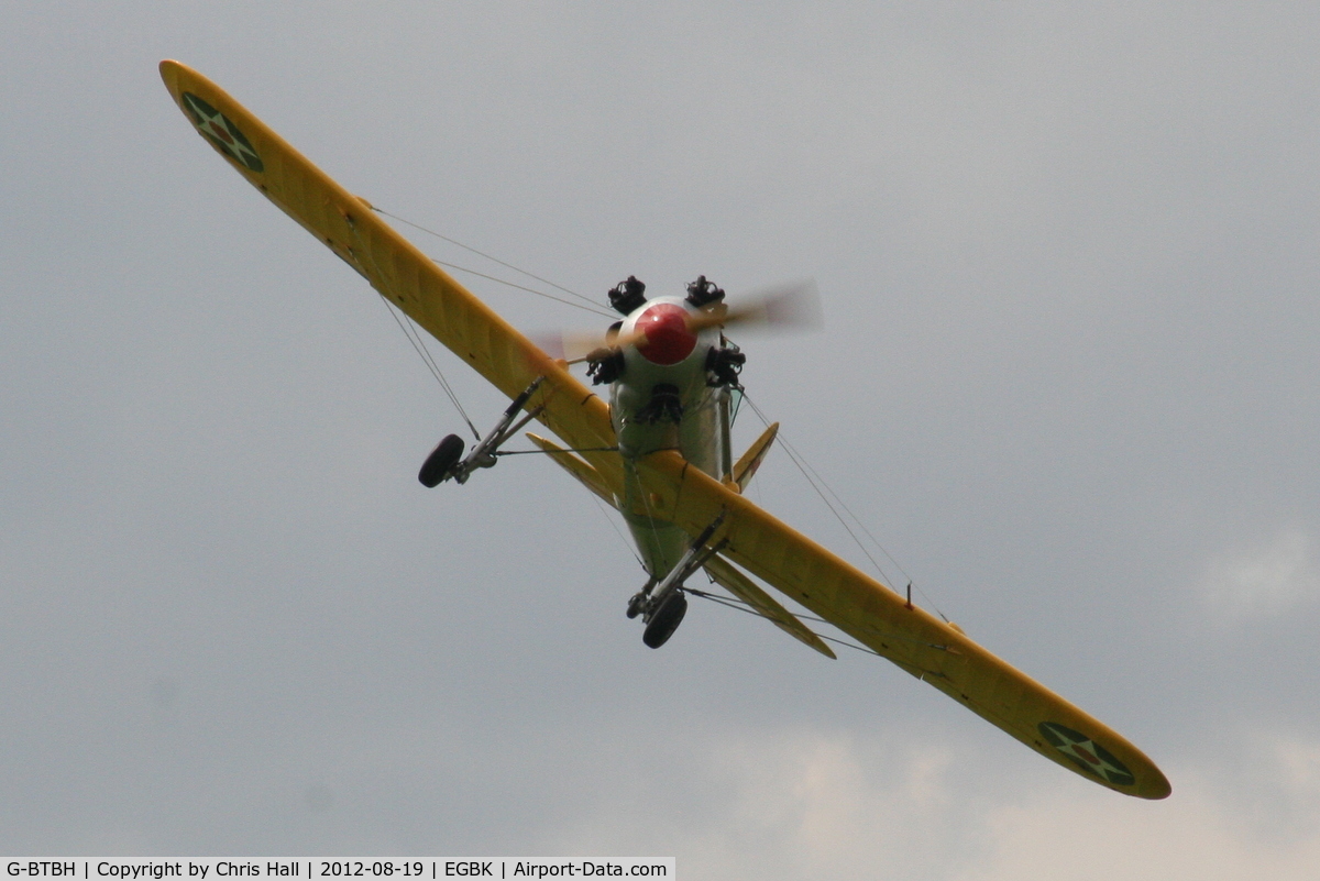 G-BTBH, 1942 Ryan PT-22 Recruit (ST3KR) C/N 2063, at the 2012 Sywell Airshow