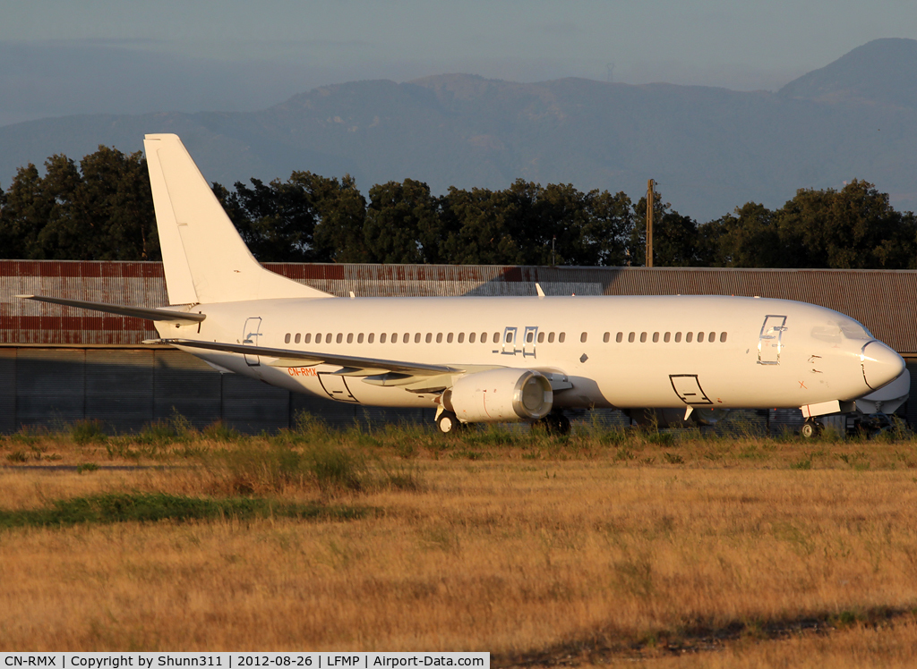 CN-RMX, 1992 Boeing 737-4B6 C/N 26526, Stored in all white without titles... Ex. Royal Air Maroc