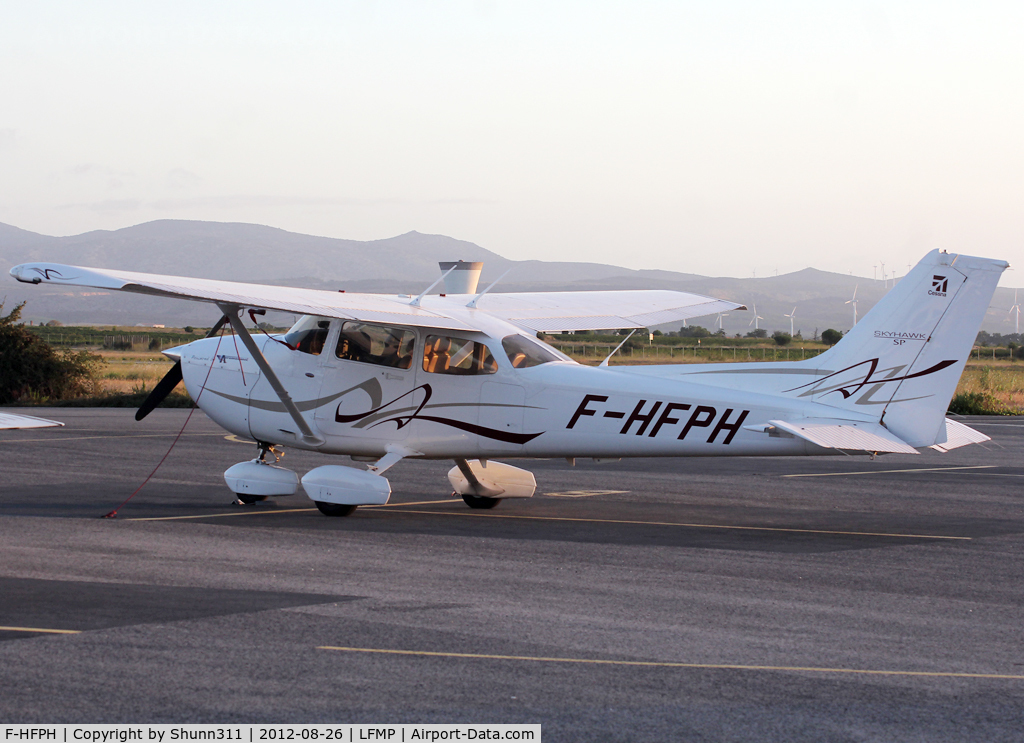 F-HFPH, 2008 Cessna 172S Skyhawk C/N 172S10703, Parked at the General Aviation area...
