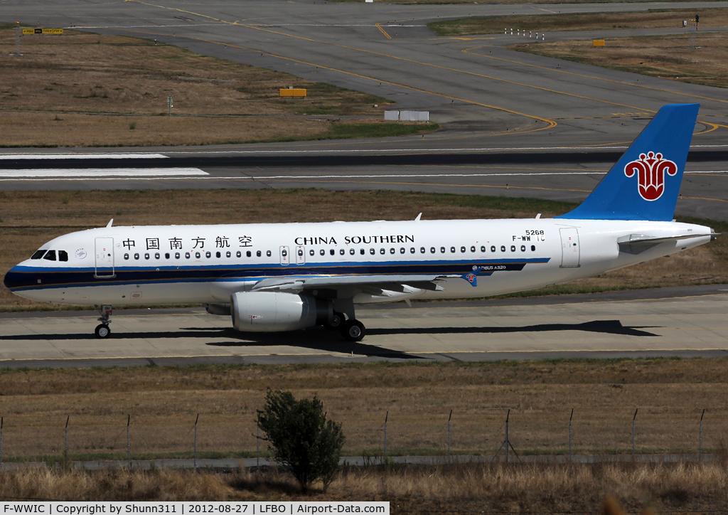 F-WWIC, 2012 Airbus A320-232 C/N 5268, C/n 5268 - To be B-6911