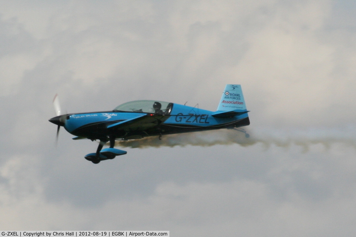 G-ZXEL, 2006 Extra EA-300L C/N 1224, at the 2012 Sywell Airshow