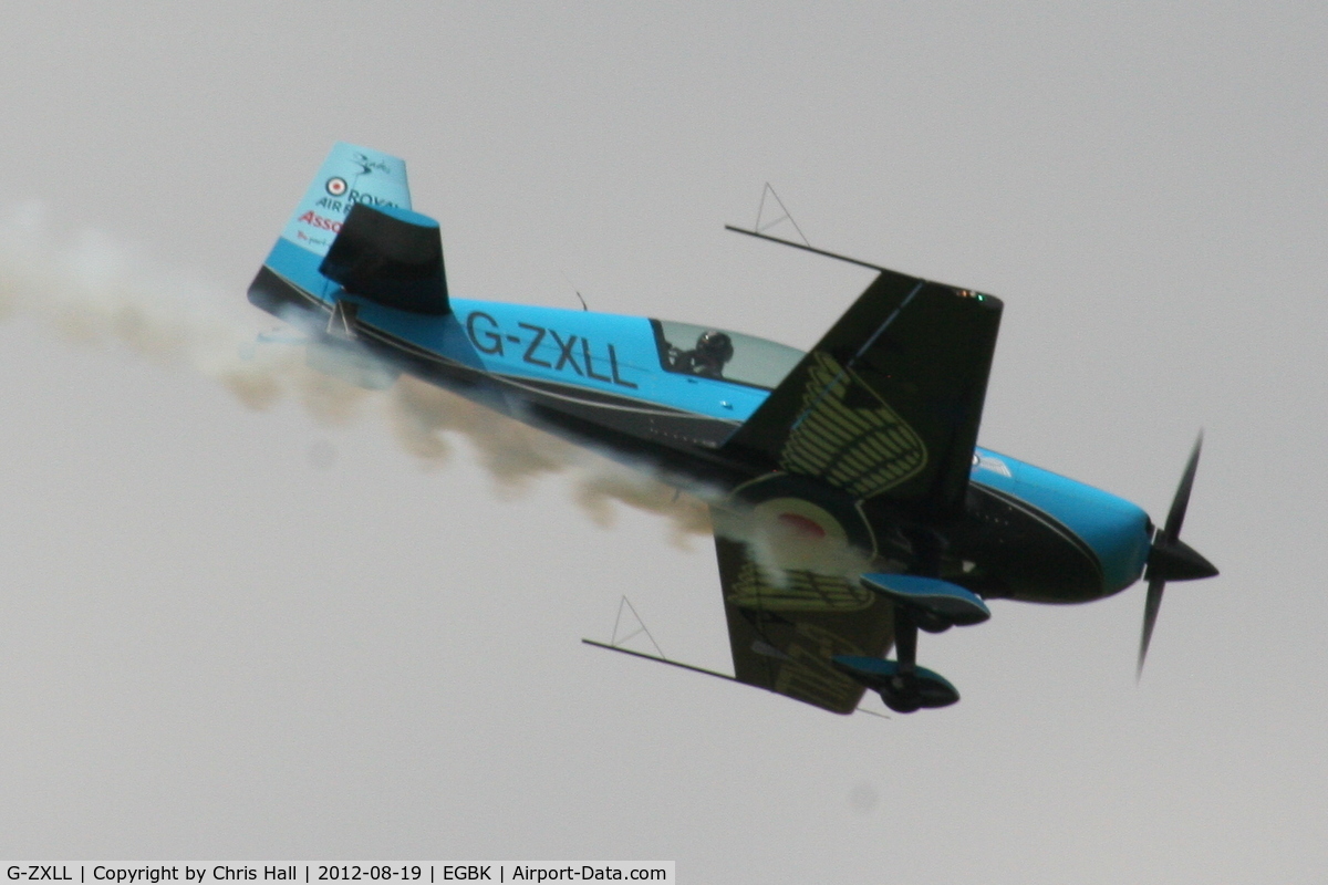 G-ZXLL, 2011 Extra EA-300L C/N 1319, at the 2012 Sywell Airshow