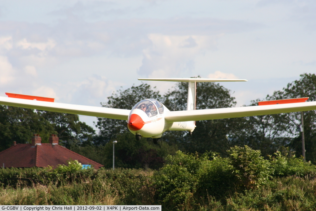 G-CGBV, 1986 Schleicher ASK-21 C/N 21149, Wolds Gliding Club at Pocklington Airfield