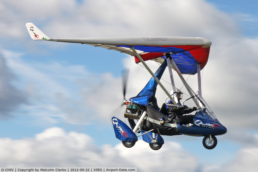 G-CHIV, 2012 P&M Aviation QuikR C/N 8625, P&M Aviation QuikR, Great North Fly-In, Eshott Airfield UK, September 2012.