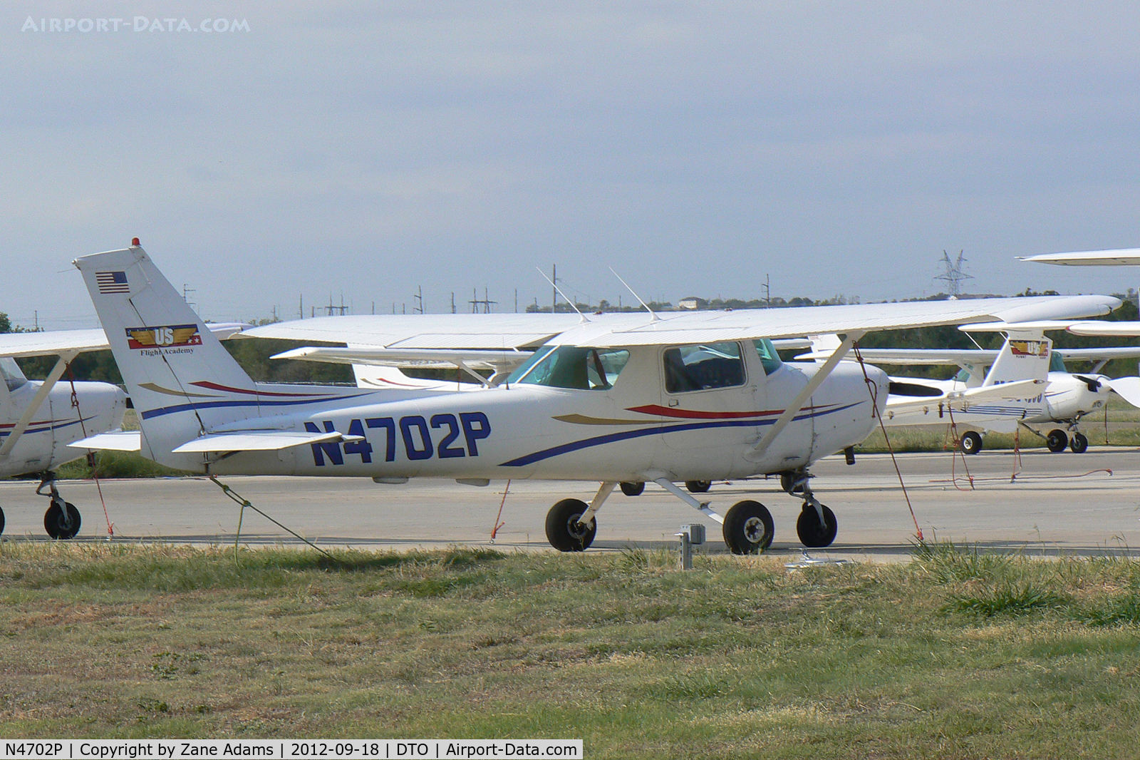 N4702P, 1980 Cessna 152 C/N 15284801, At the Denton Municipal Airport