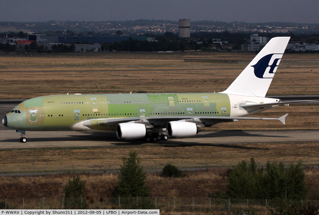 F-WWAV, 2012 Airbus A380-841 C/N 094, C/n 0094 - For Malaysia Airlines as 9M-MNE