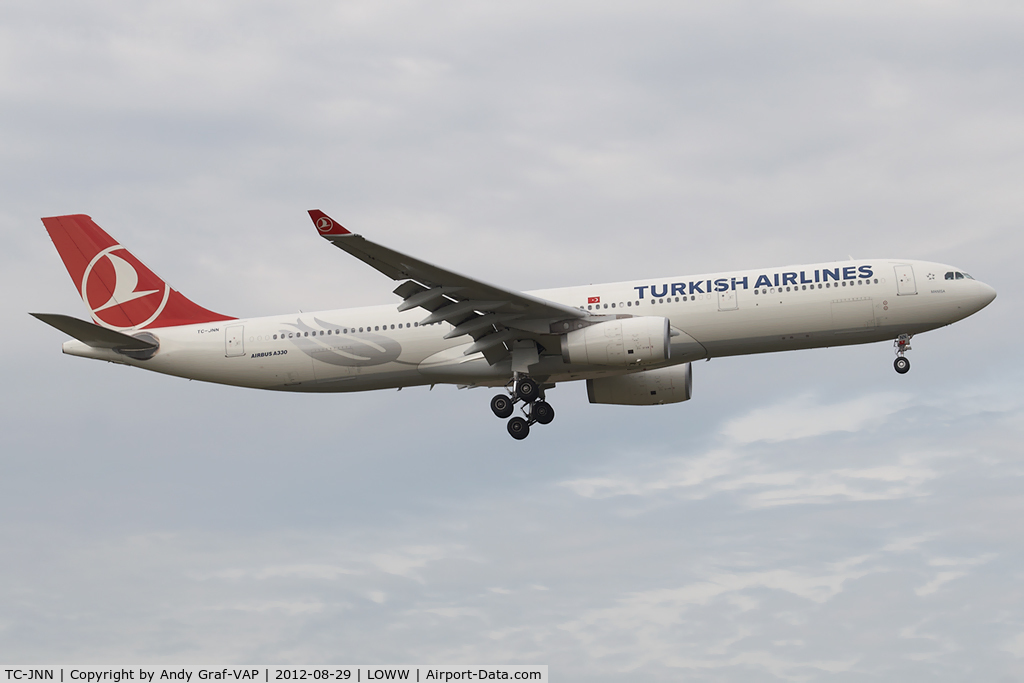 TC-JNN, 2011 Airbus A330-343X C/N 1228, Turkish Airlines A330-300