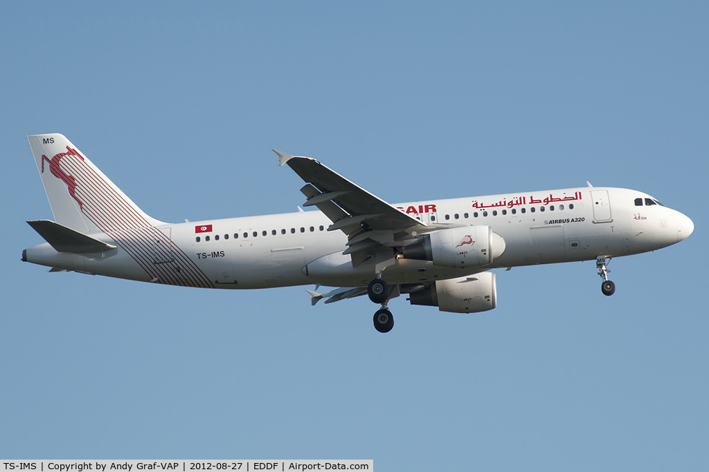 TS-IMS, 2011 Airbus A320-214 C/N 4689, Tunisair A320