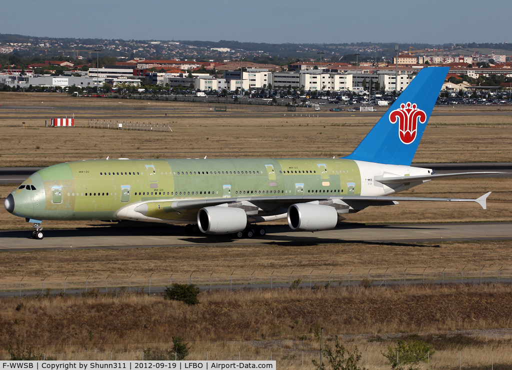 F-WWSB, 2012 Airbus A380-841 C/N 120, C/n 0120 - For China Southern Airlines