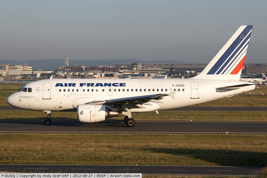 F-GUGQ, 2006 Airbus A318-111 C/N 2972, Air France A318