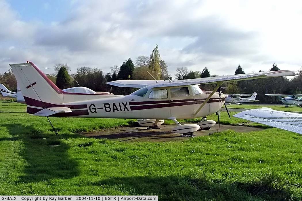 G-BAIX, 1973 Reims F172M Skyhawk Skyhawk C/N 0931, R/Cessna F.172M Skyhawk [0931] Elstree~G 10/11/2004