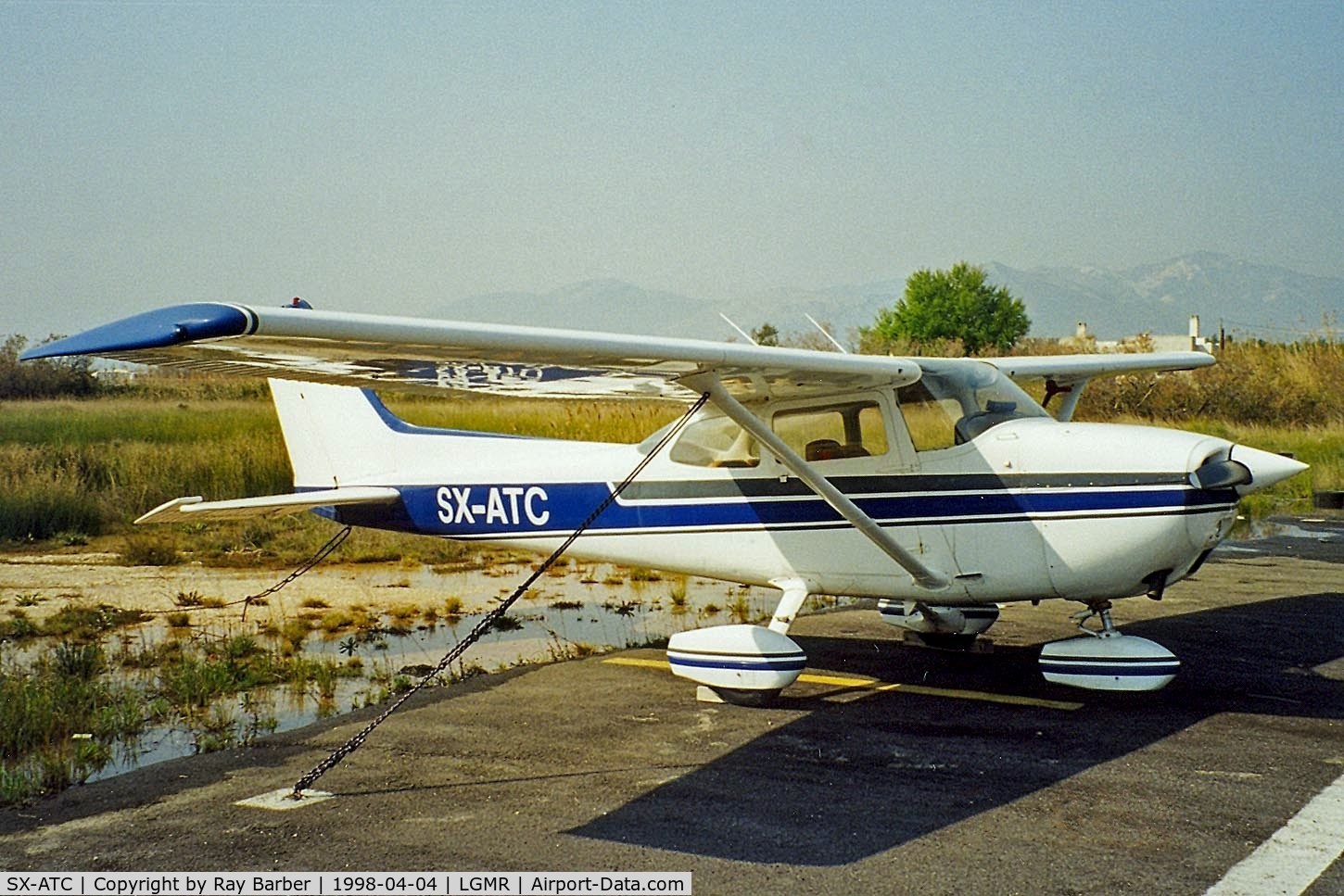 SX-ATC, 1976 Reims F172M Skyhawk Skyhawk C/N 1491, R/Cessna F.172M Skyhawk [1491] Marathon~SX 04/04/1998