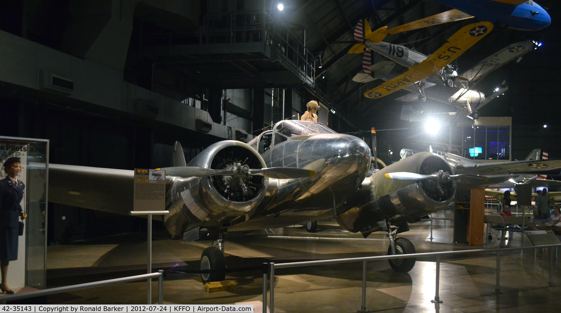 42-35143, 1942 Beech AT-10-GF C/N n/a, AF Museum
