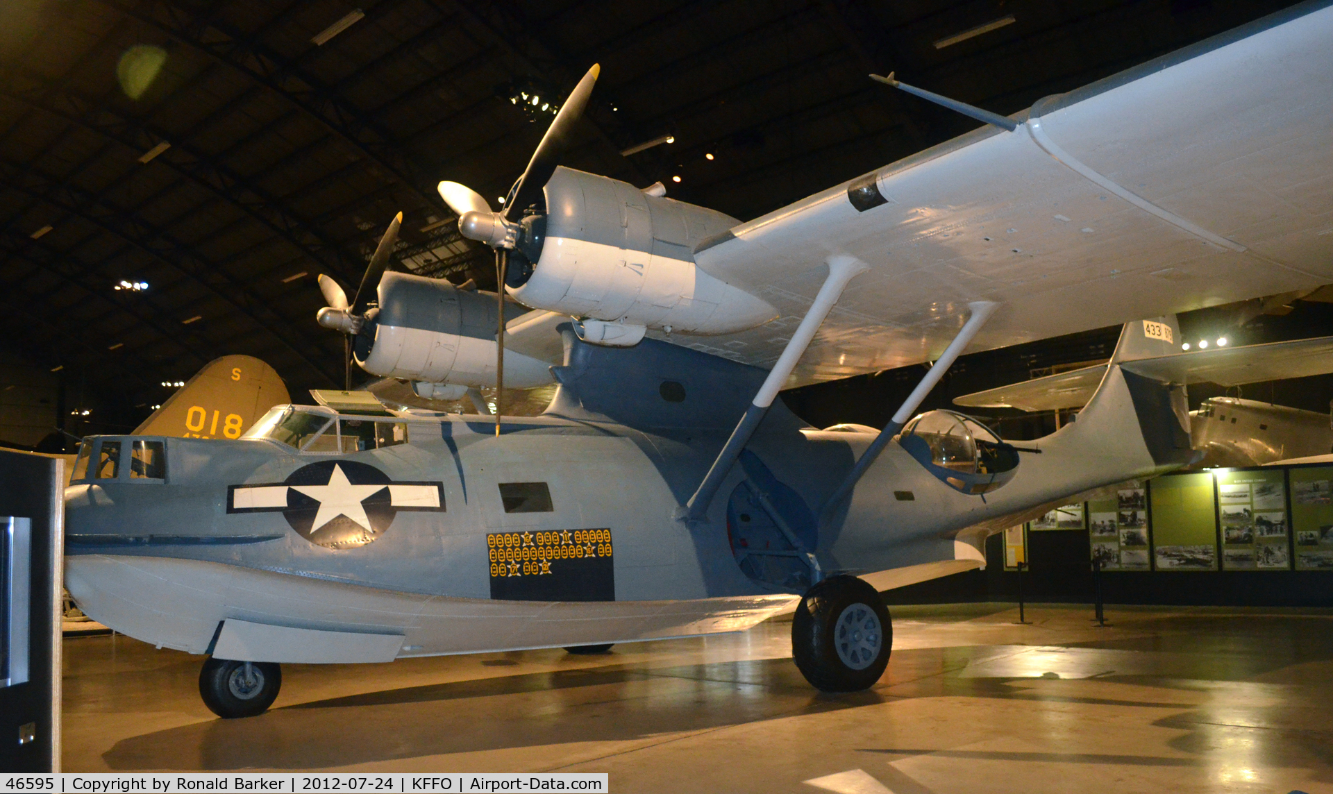 46595, 1944 Consolidated Vultee PBY-5A Catalina C/N 46.595, AF Museum  shown as 44-33879 OA-10A