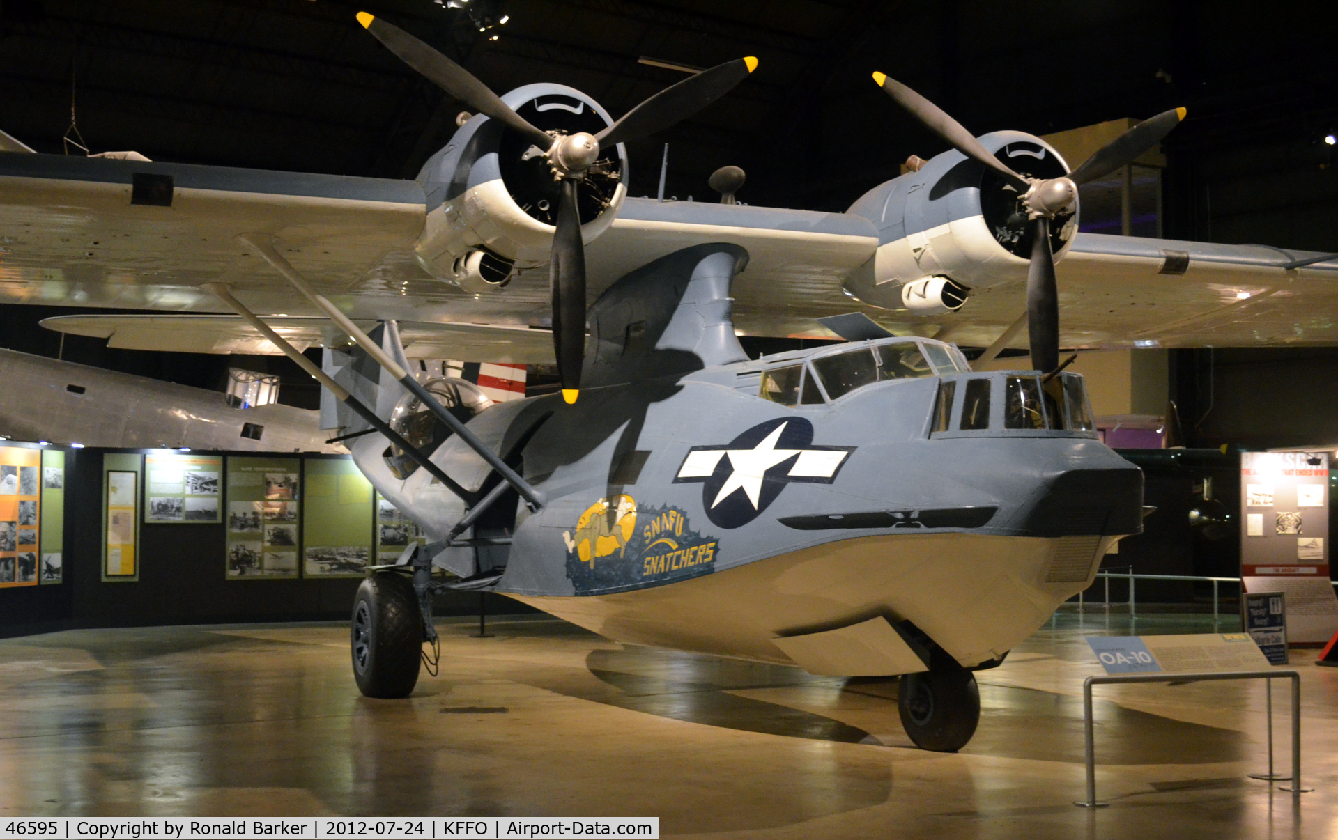 46595, 1944 Consolidated Vultee PBY-5A Catalina C/N 46.595, AF Museum shown as 44-33879 OA-10A