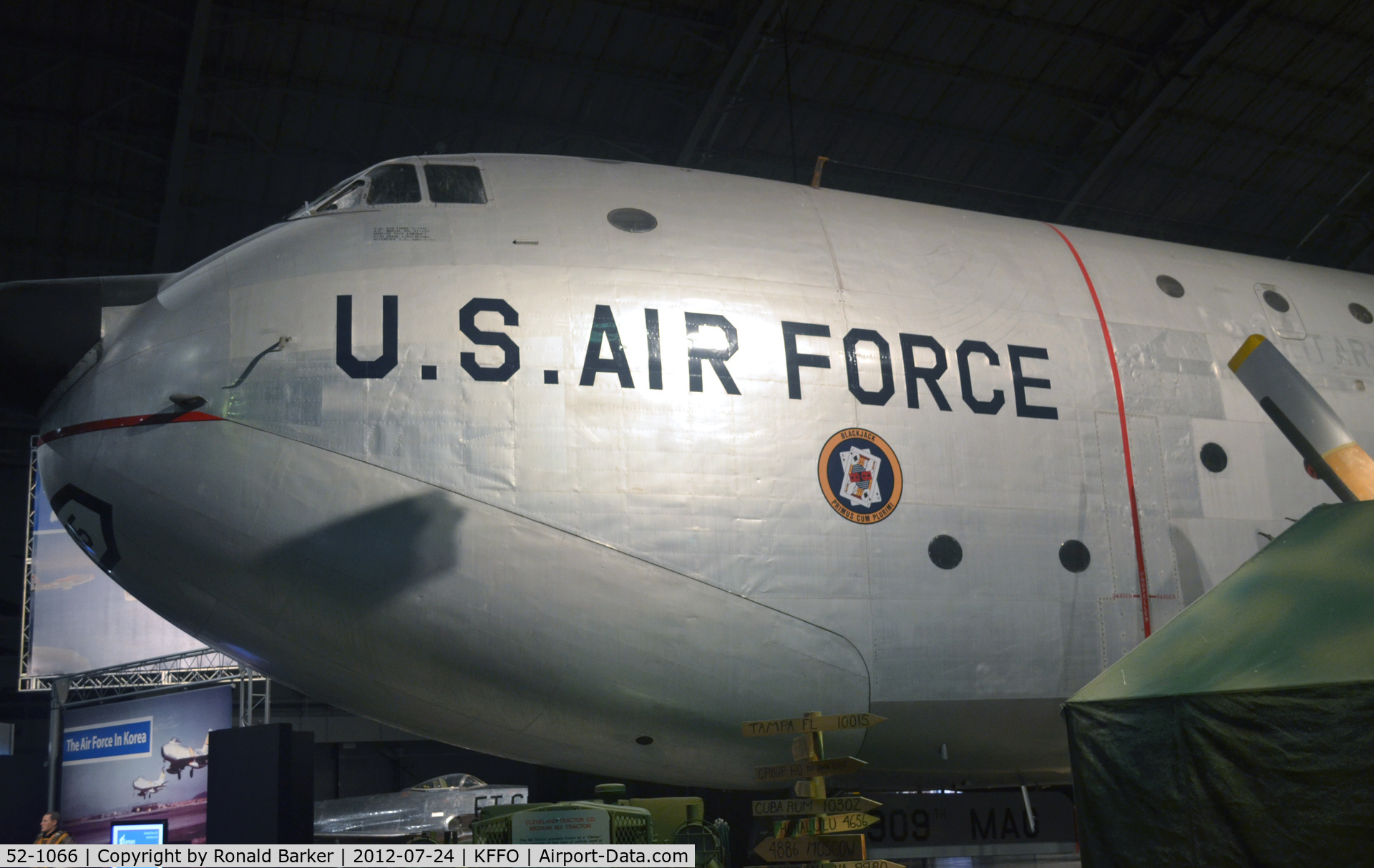 52-1066, 1951 Douglas C-124A-DL Globemaster II C/N 43975, AF Museum  shown as 51-0135