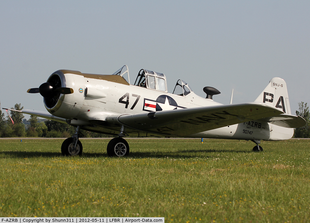 F-AZRB, North American SNJ-5 Texan Texan C/N 88-17955, Participant of the AirExpo Airshow 2012