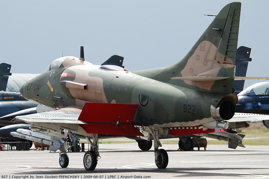 927, Douglas A-4SU Skyhawk C/N 12543, SINGAPORE AIR FORCE - CAZAUX LFBC