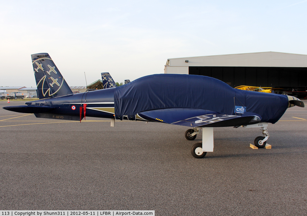 113, Socata TB-30 Epsilon C/N 113, Participant of the AirExpo Airshow 2012 - New c/s for this patrol