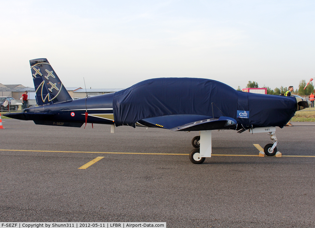 F-SEZF, Socata TB-30 Epsilon C/N 141, Participant of the AirExpo Airshow 2012 - New c/s for this patrol