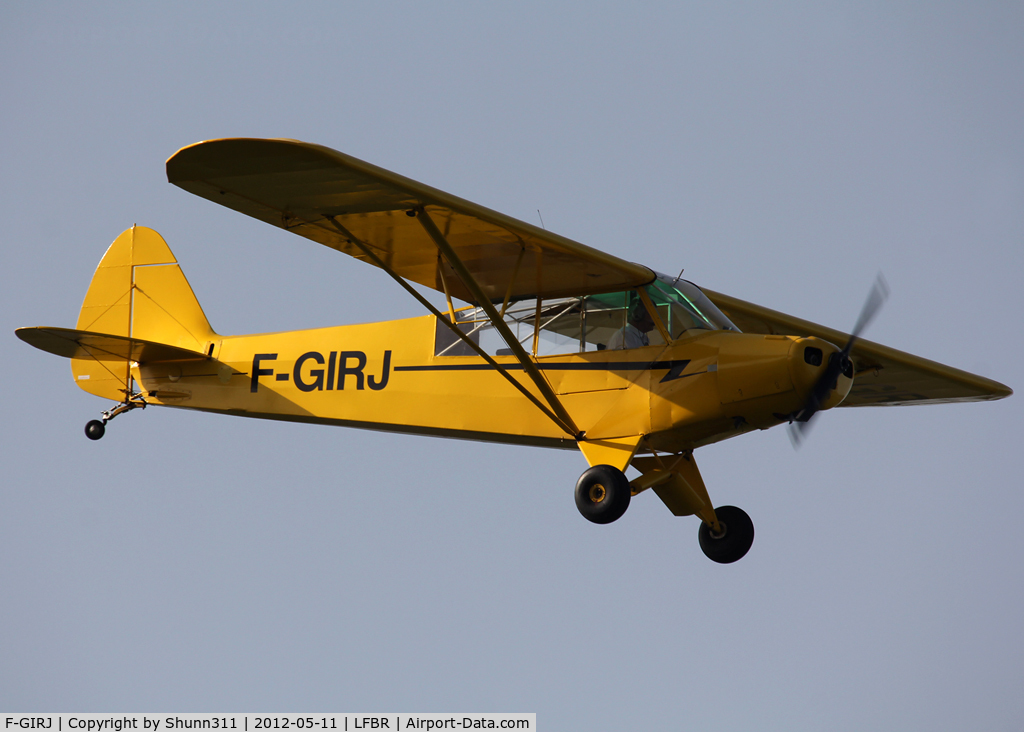 F-GIRJ, 1951 Piper L-18C Super Cub (PA-18-95) C/N 18-1010, Participant of the AirExpo Airshow 2012
