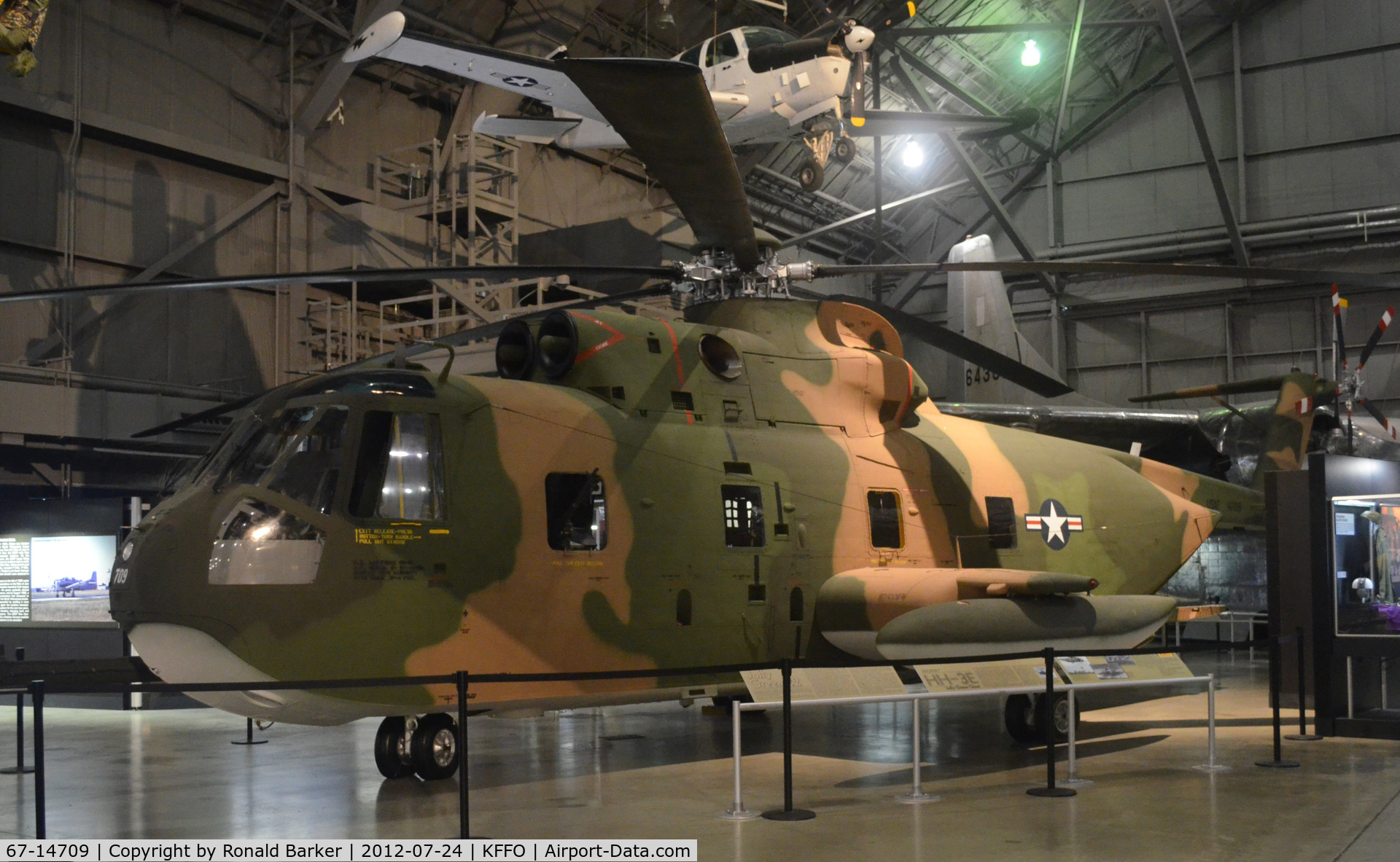 67-14709, 1967 Sikorsky HH-3E Jolly Green Giant C/N 61-611, AF Museum