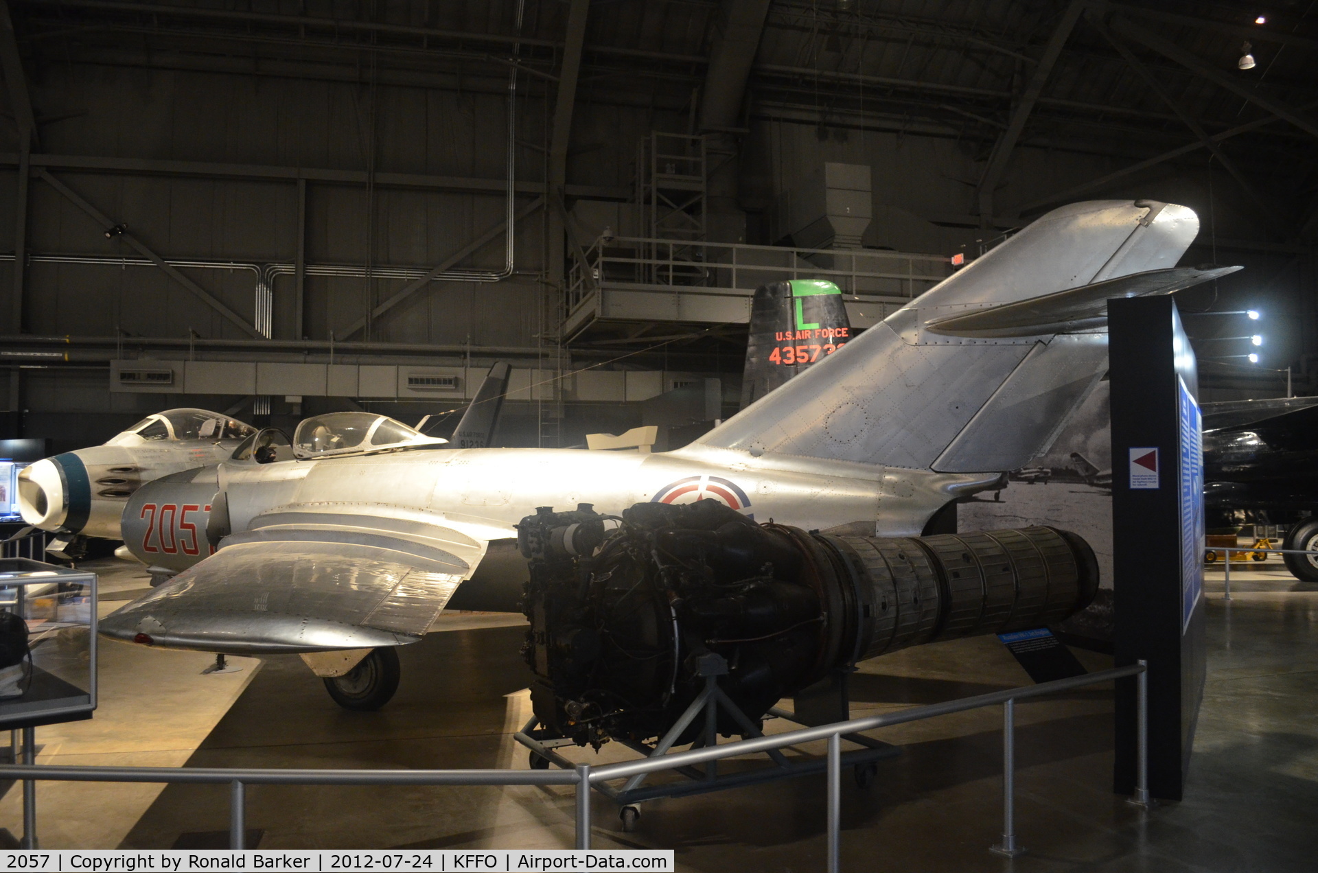 2057, Mikoyan-Gurevich MiG-15bis C/N 2015357, AF Museum