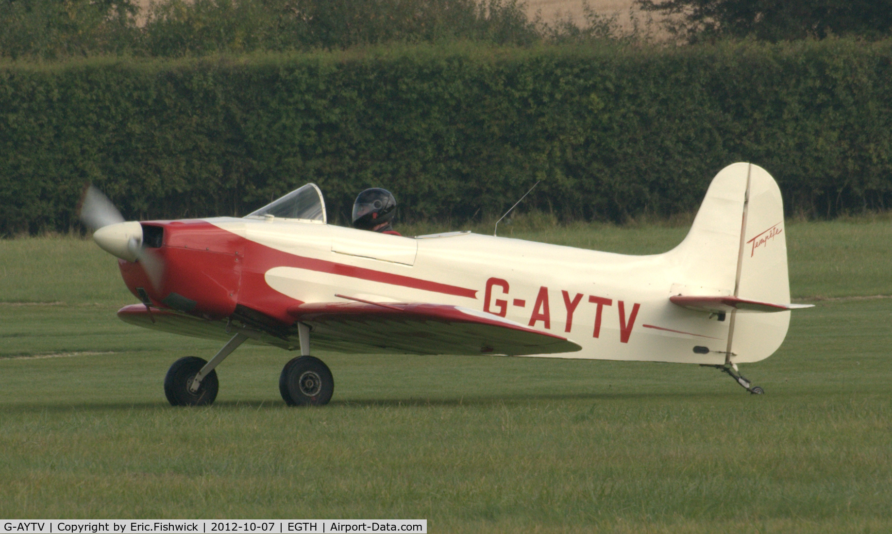 G-AYTV, 1971 Jurca MJ-2D Tempete C/N PFA 2002, 1. G-AYTV at Shuttleworth Autumn Air Show, October, 2012