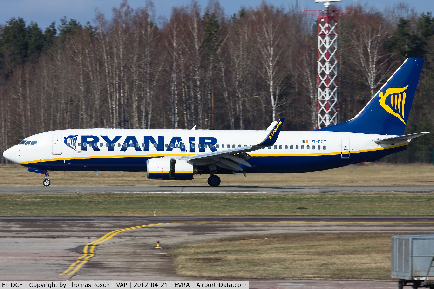 EI-DCF, 2004 Boeing 737-8AS C/N 33804, Ryanair