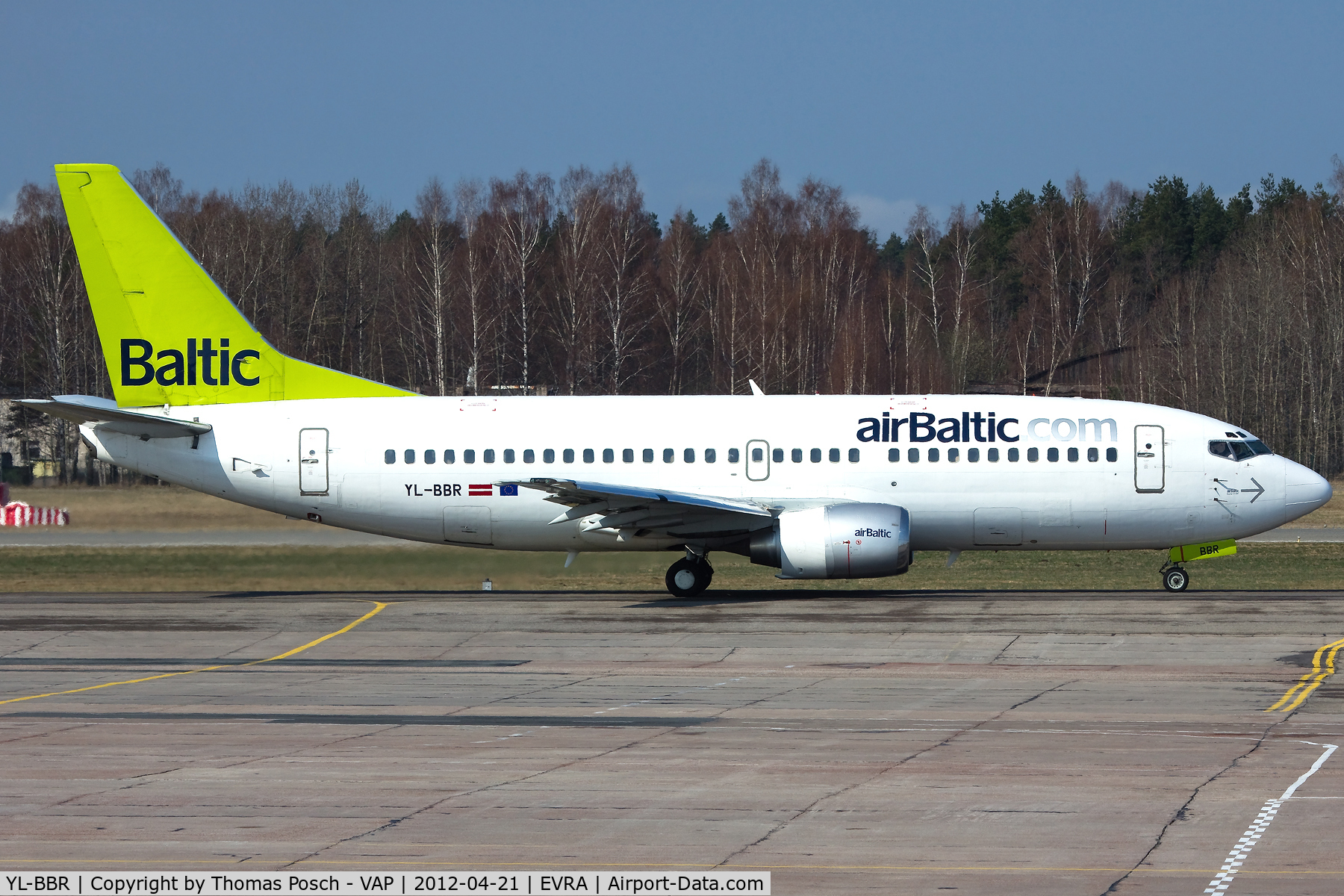 YL-BBR, 1998 Boeing 737-31S C/N 29266, Air Baltic