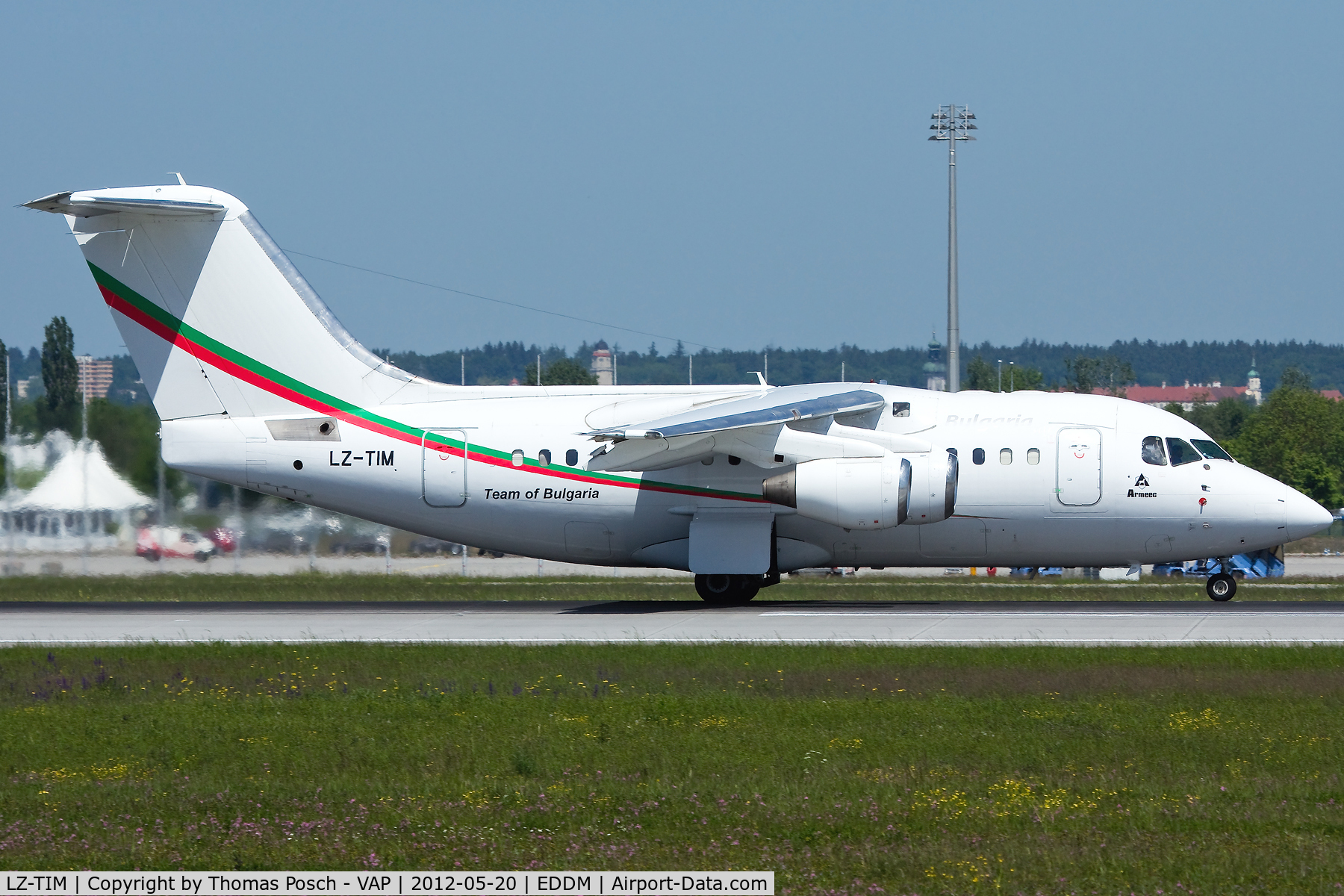 LZ-TIM, 1994 British Aerospace Avro 146-RJ70 C/N E1258, Bulgaria Air
