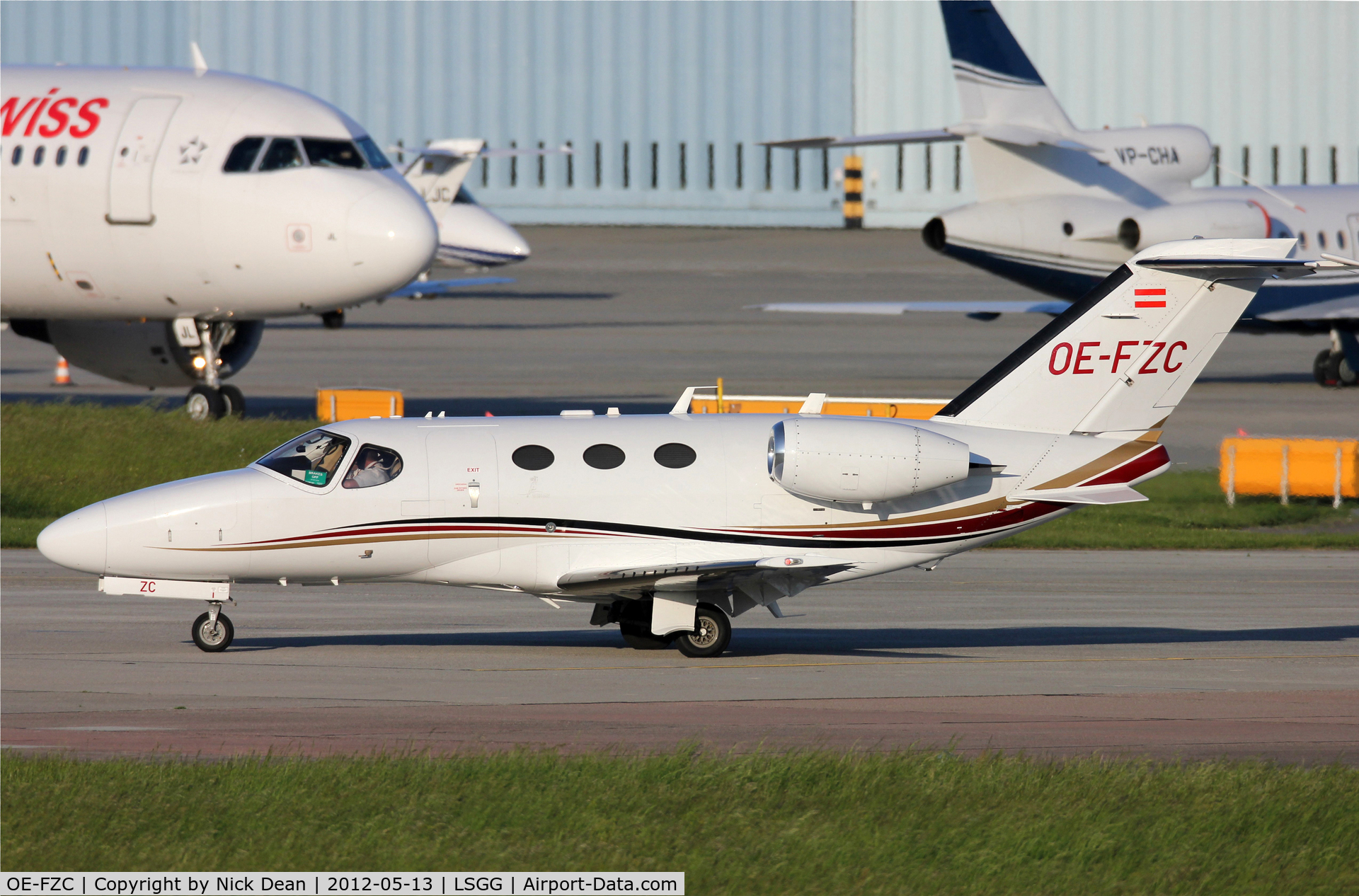 OE-FZC, 2009 Cessna 510 Citation Mustang Citation Mustang C/N 510-0196, LSGG/GVA EBACE 2012