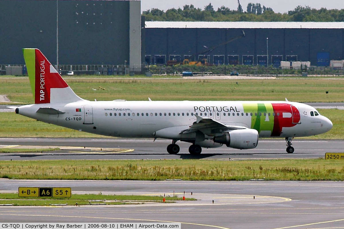CS-TQD, 1999 Airbus A320-214 C/N 0870, Airbus A320-214 [0870] (Tap Air Portugal) Schiphol~PH 10/08/2006