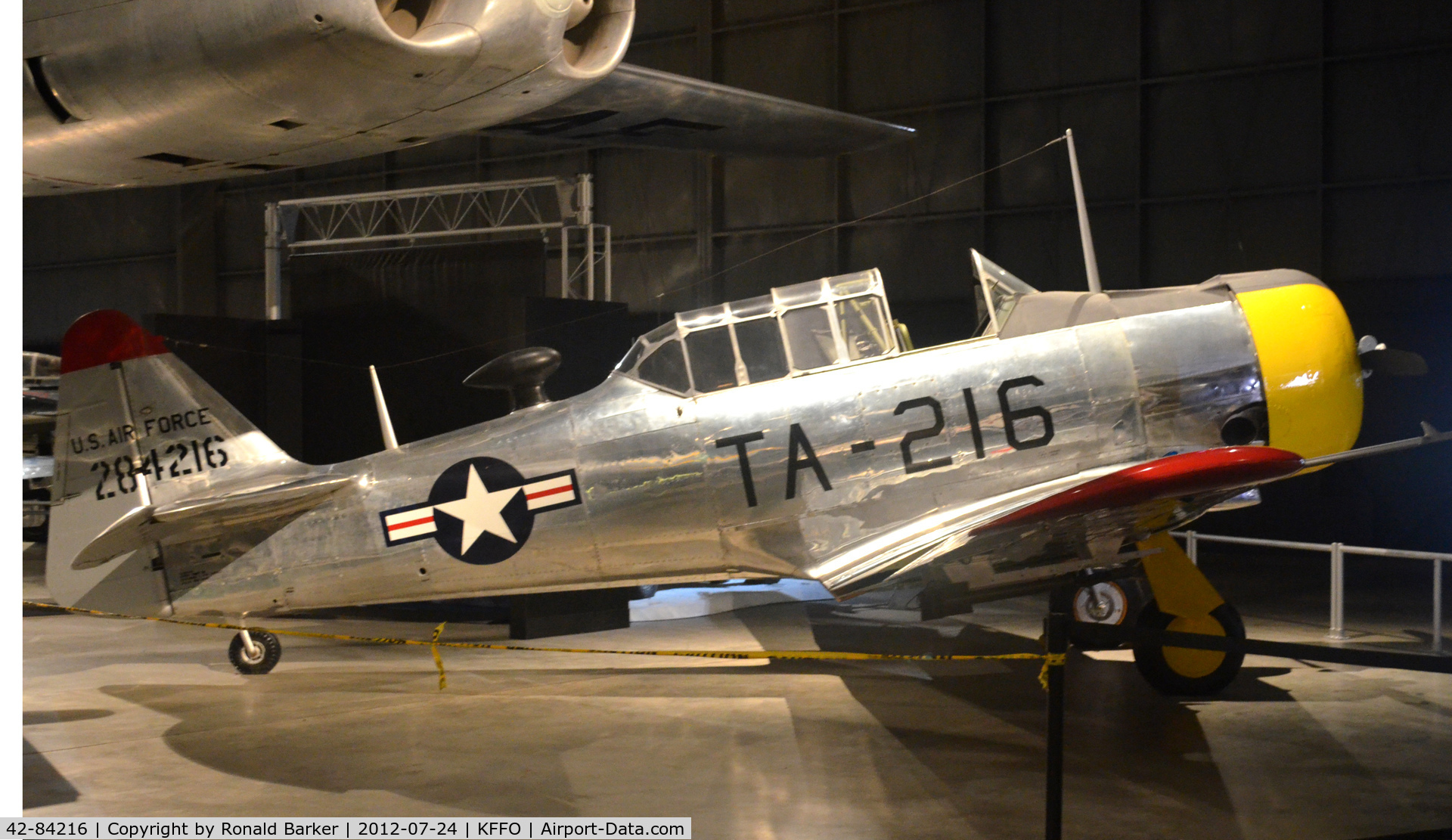 42-84216, 1942 North American AT-6D Texan C/N 88-15997, AF Museum