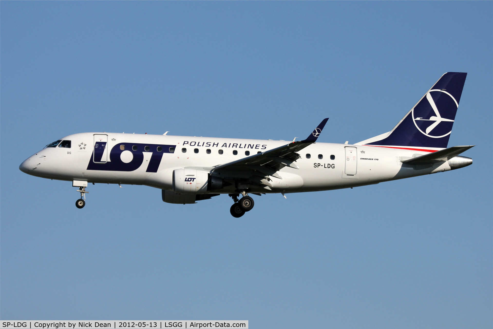 SP-LDG, 2005 Embraer 170ST (ERJ-170-100ST) C/N 17000065, LSGG/GVA EBACE 2012