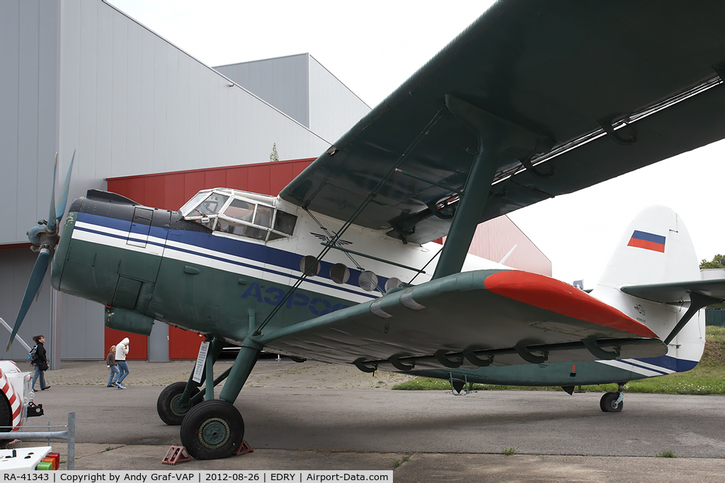 RA-41343, Antonov An-2 Colt C/N 1G65-18, Aeroflot AN2