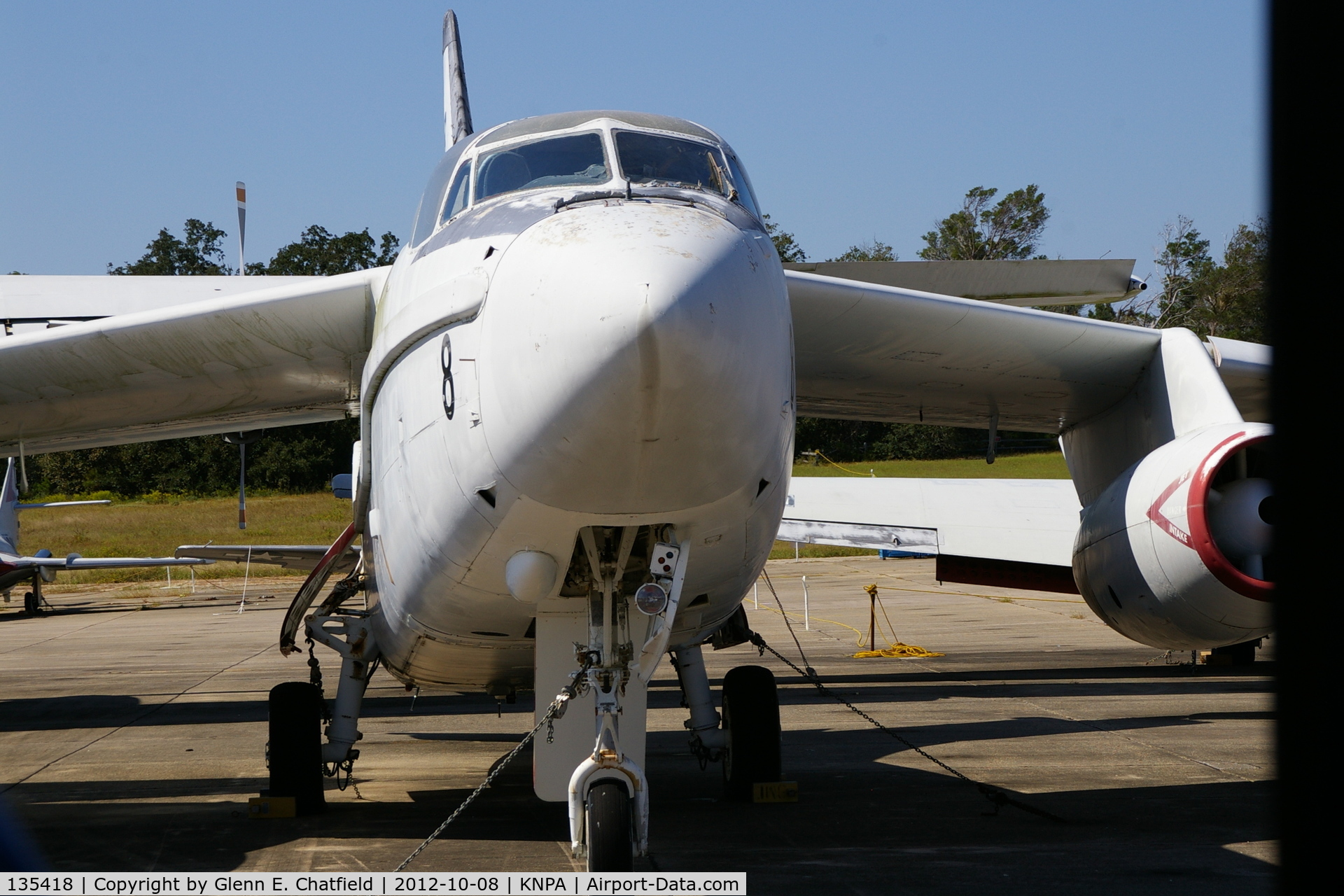 135418, Douglas A-3A Skywarrior C/N 10311, At the Naval Aviation Museum