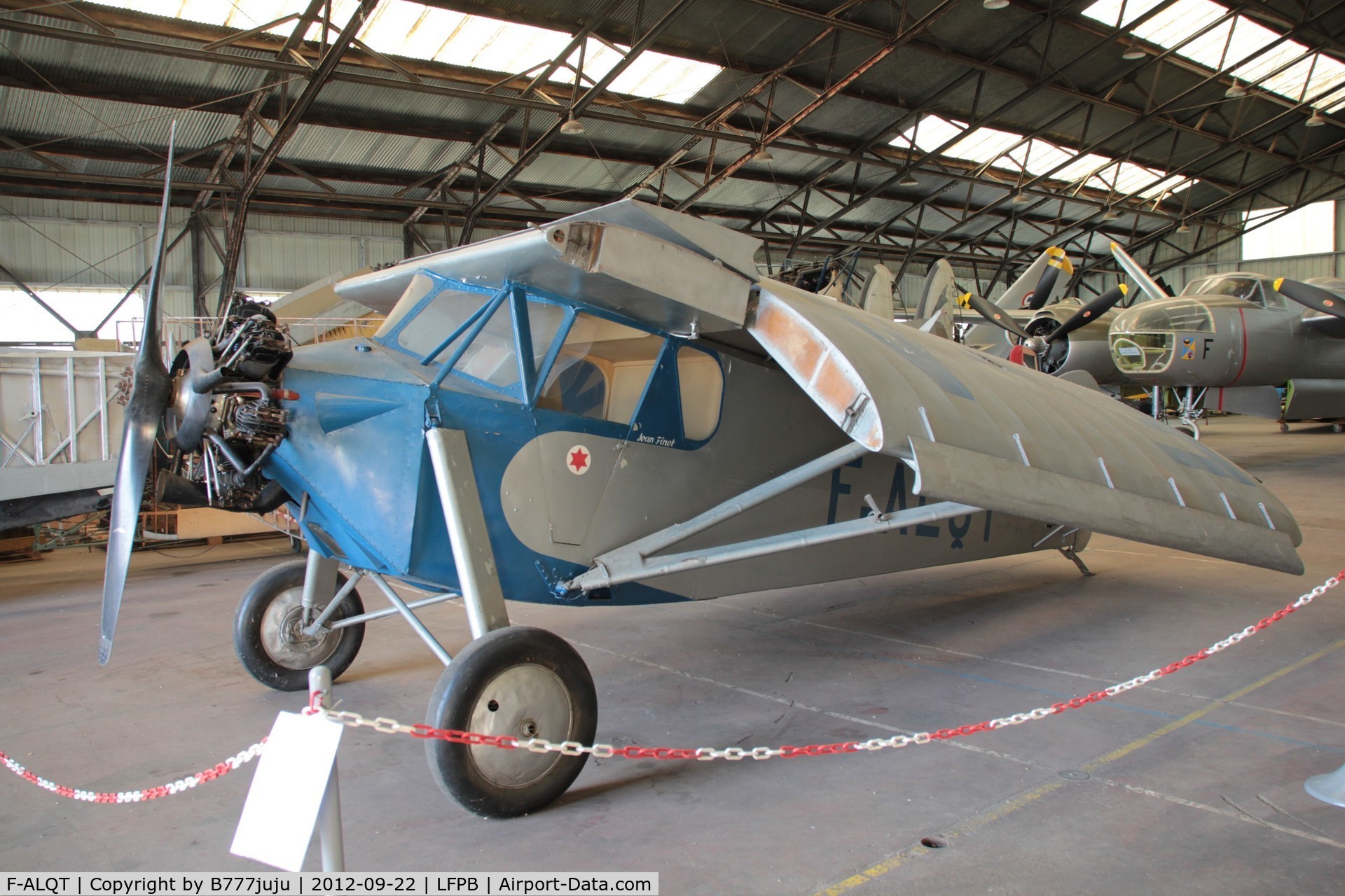 F-ALQT, 1931 Potez 36/13 C/N 2620, preserved at Musée de l'air