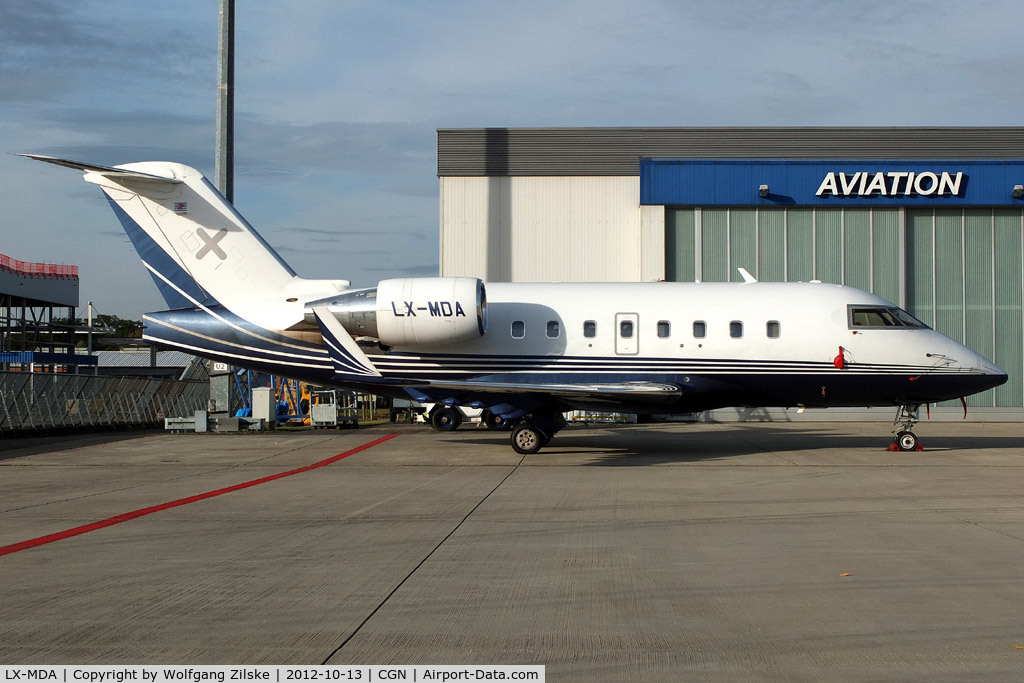 LX-MDA, 2005 Bombardier Challenger 604 (CL-600-2B16) C/N 5616, Visitor