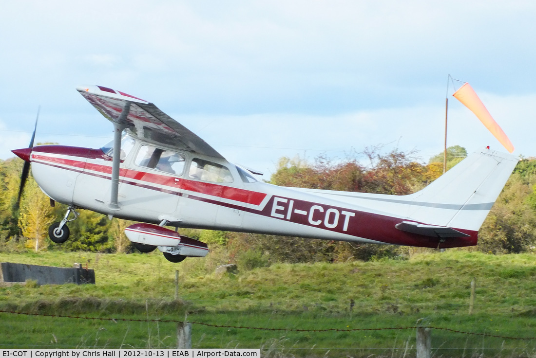 EI-COT, Reims F172N Skyhawk C/N 1884, at Abbeyshrule Airport, Ireland