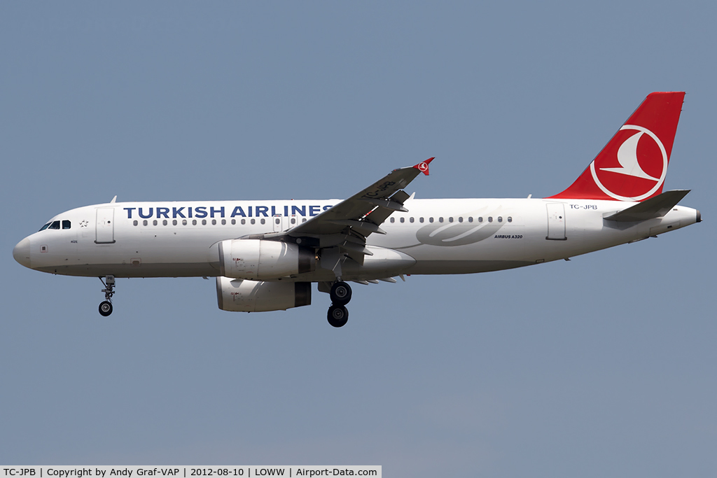 TC-JPB, 2005 Airbus A320-232 C/N 2626, Turkish Airlines A320