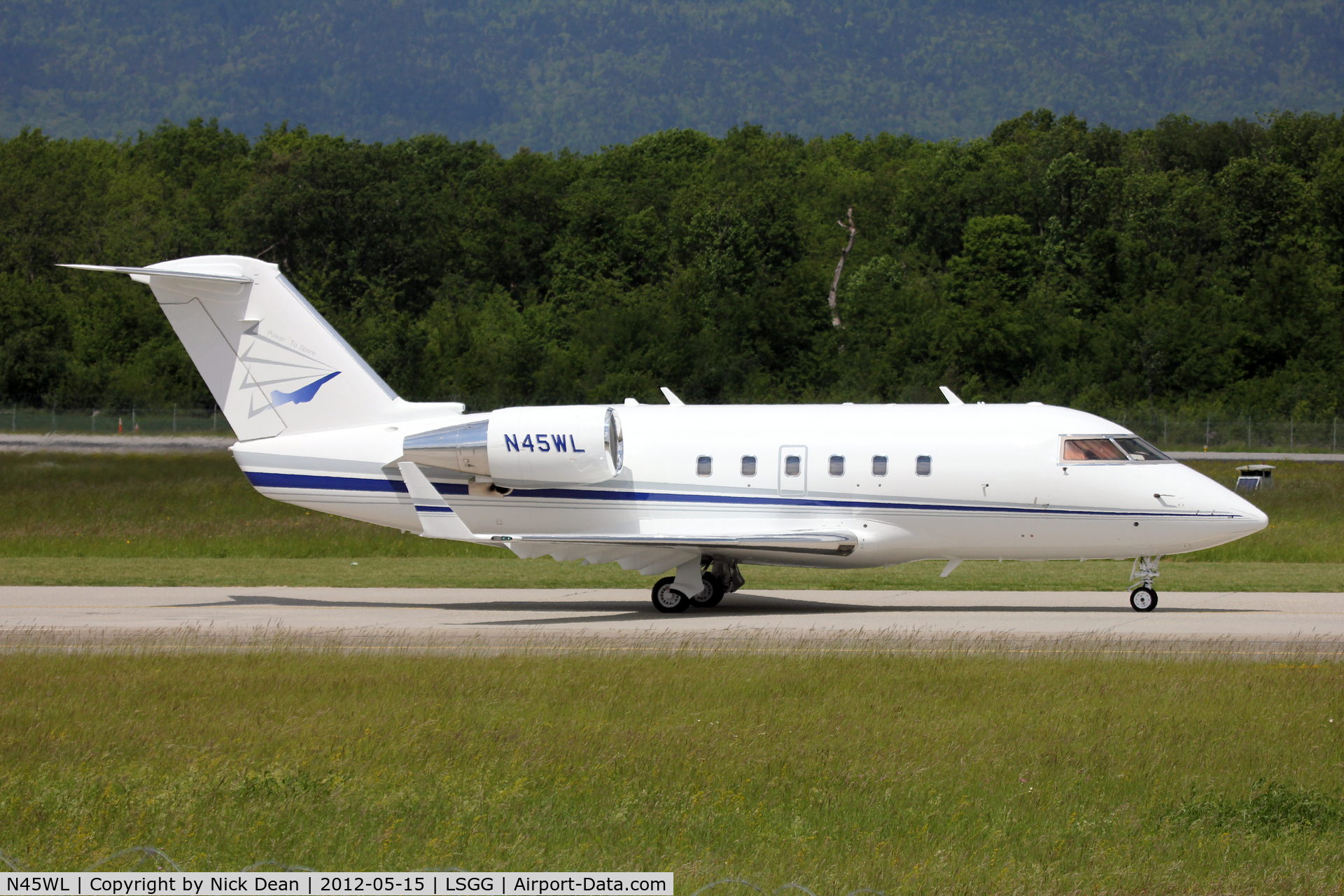 N45WL, 1983 Canadair Challenger 601 (CL-600-2A12) C/N 3004, LSGG/GVA EBACE 2012