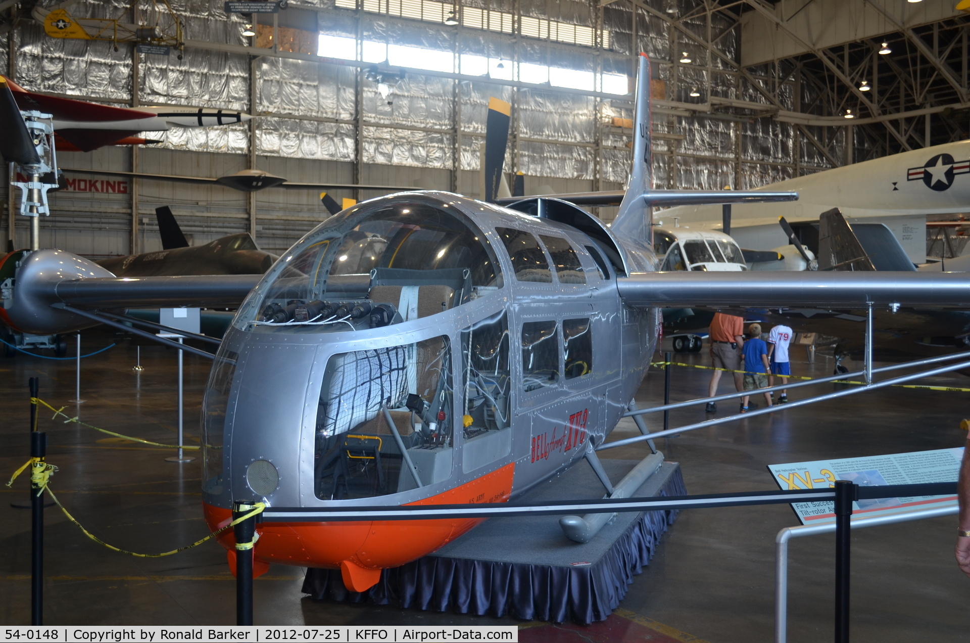 54-0148, 1954 Bell XV-3A C/N 2, AF Museum