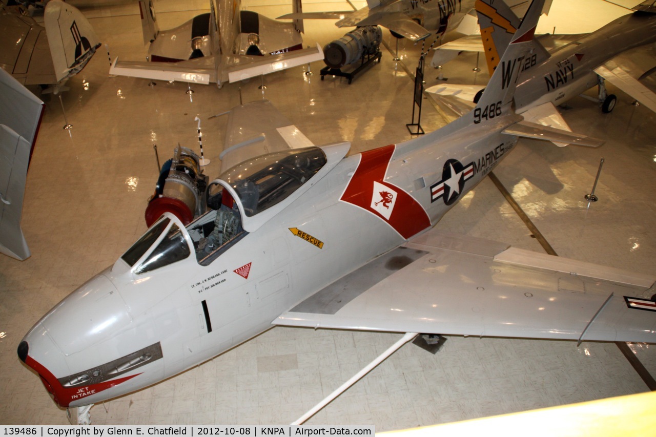 139486, 1957 North American FJ-4 Fury C/N 209-106, Naval Aviation Museum