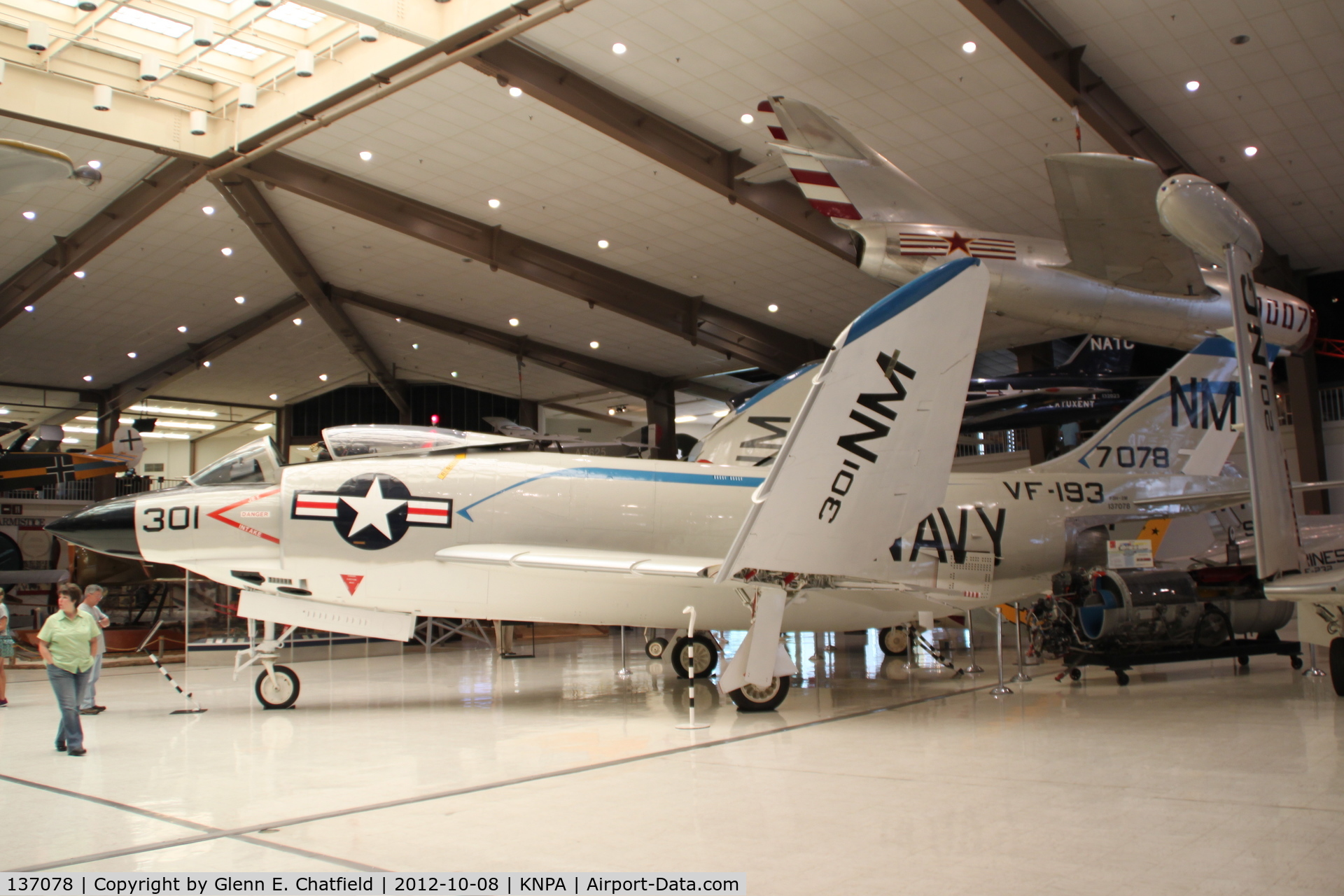 137078, McDonnell MF-3B Demon C/N 259, Naval Aviation Museum