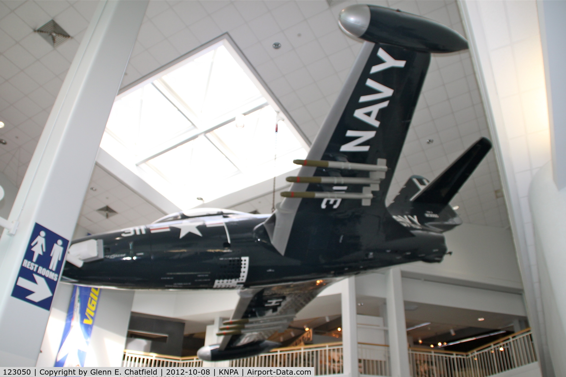 123050, Grumman F9F-2 Panther C/N K-65, Naval Aviation Museum